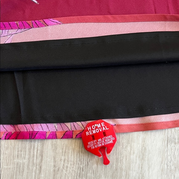 Muma World Midnight Electra Bias Mini Dress Vibrant Vacation Tropical NEW Wmns M - Picture 11 of 13